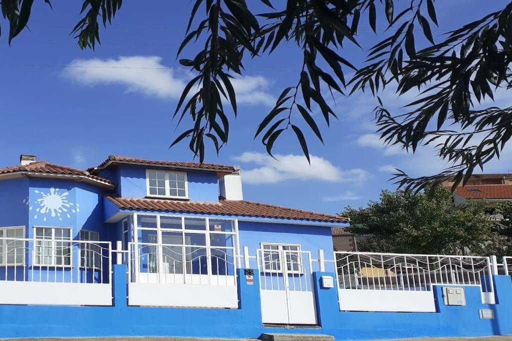 Villa Ciudad Rodrigo La Casa Azul Esterno foto