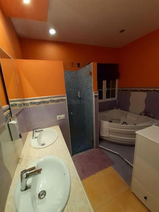 Villa Ciudad Rodrigo La Casa Azul Esterno foto